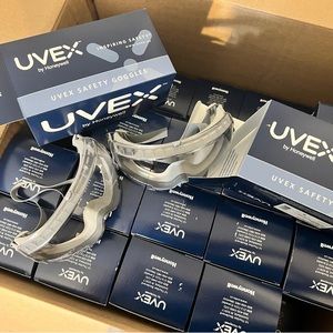 2 boxes of safety glasses,total 90 glasses.
They are brand new, never been used.